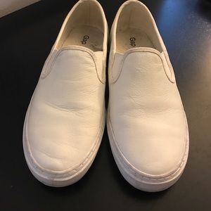 White Slip On Sneakers