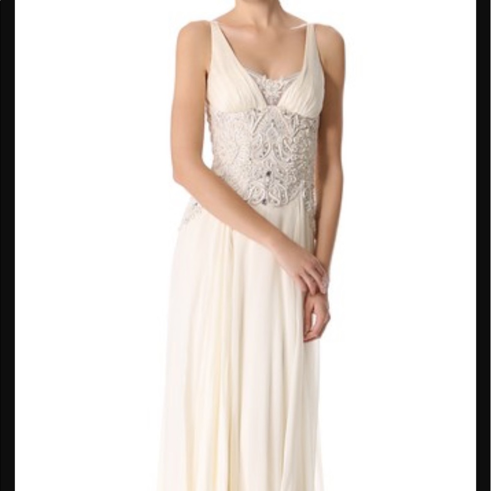 Temperley London Henrietta Gown, Ivory