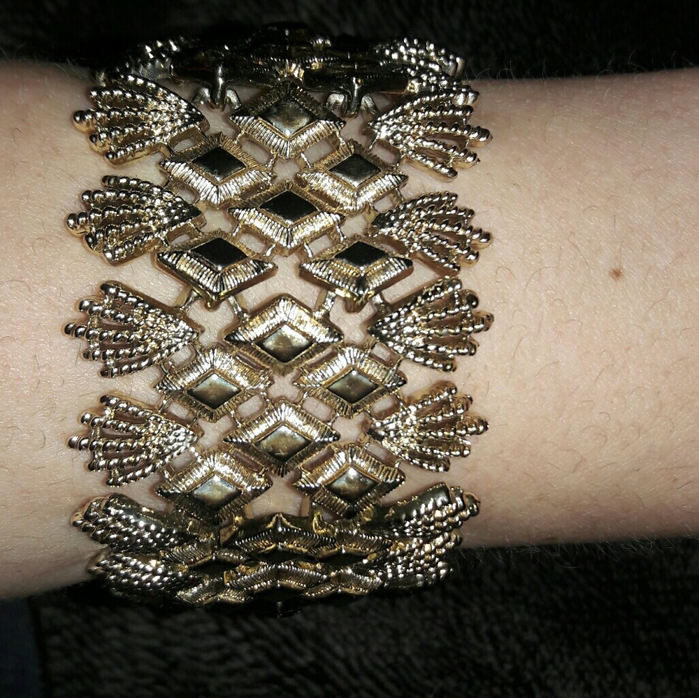 Vintage Coro Pegasus cuff bracelet