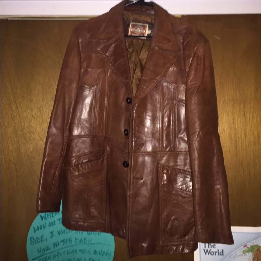 Vintage Men's Leather jacket