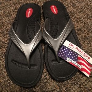 Okabashi flip flops