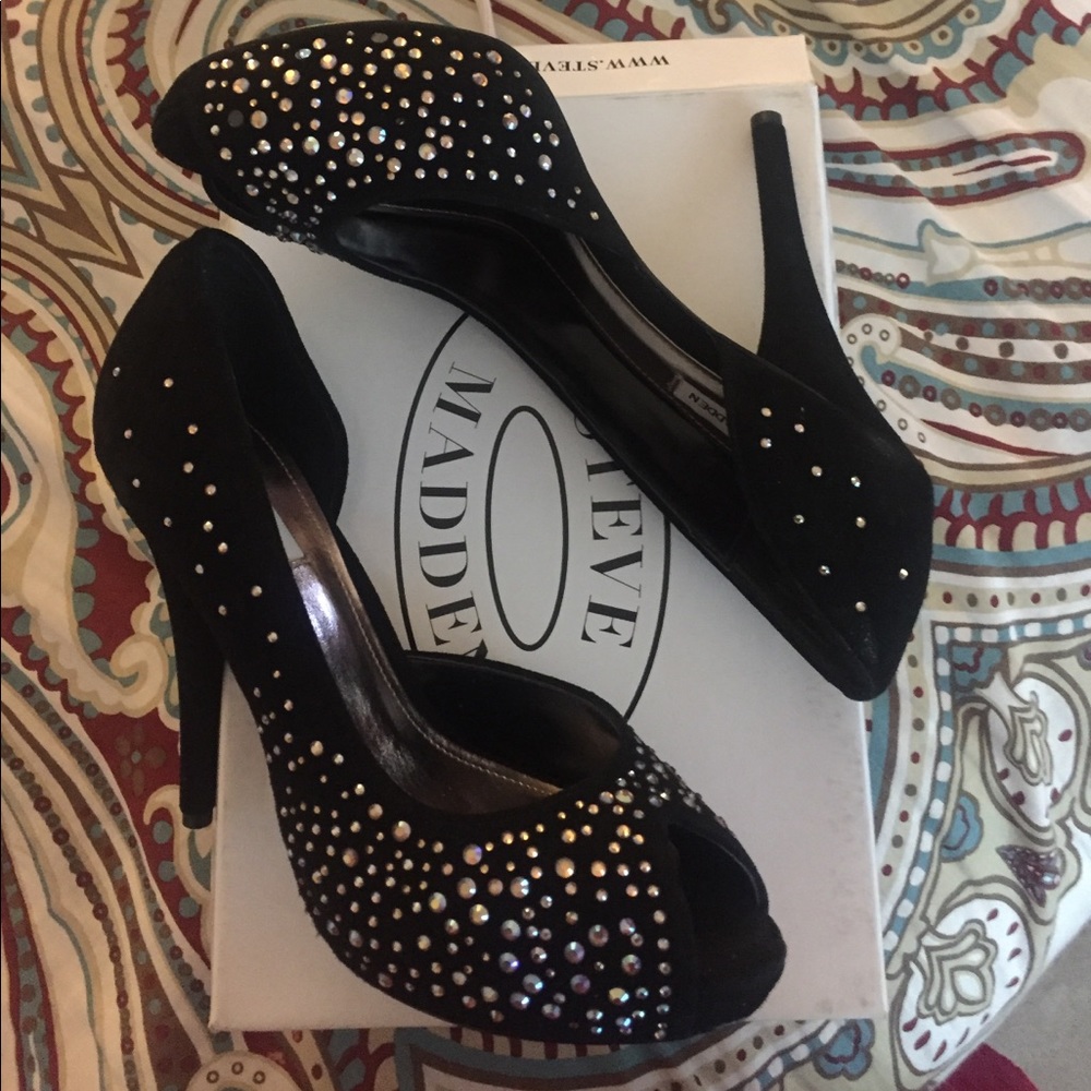 Steve Madden Rhinestone Heels