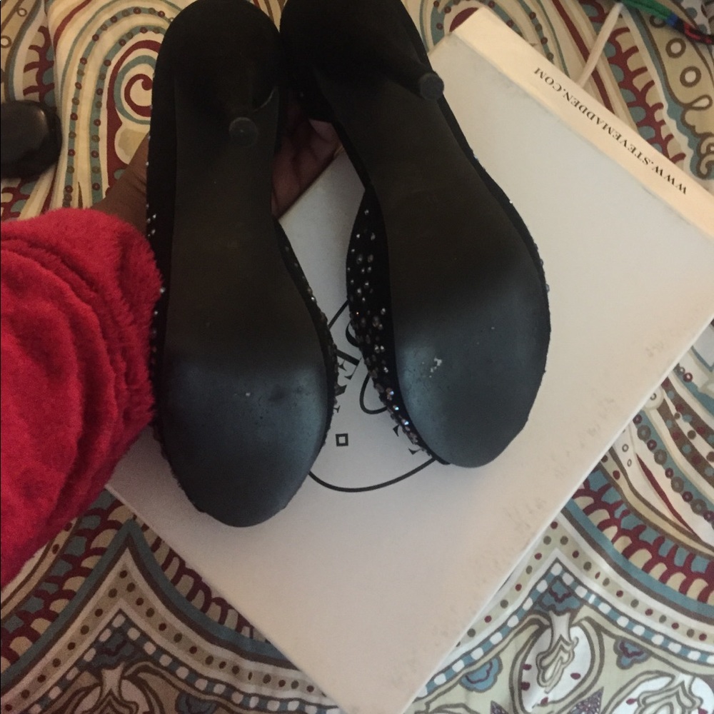 Steve Madden Rhinestone Heels - Picture 4 of 4