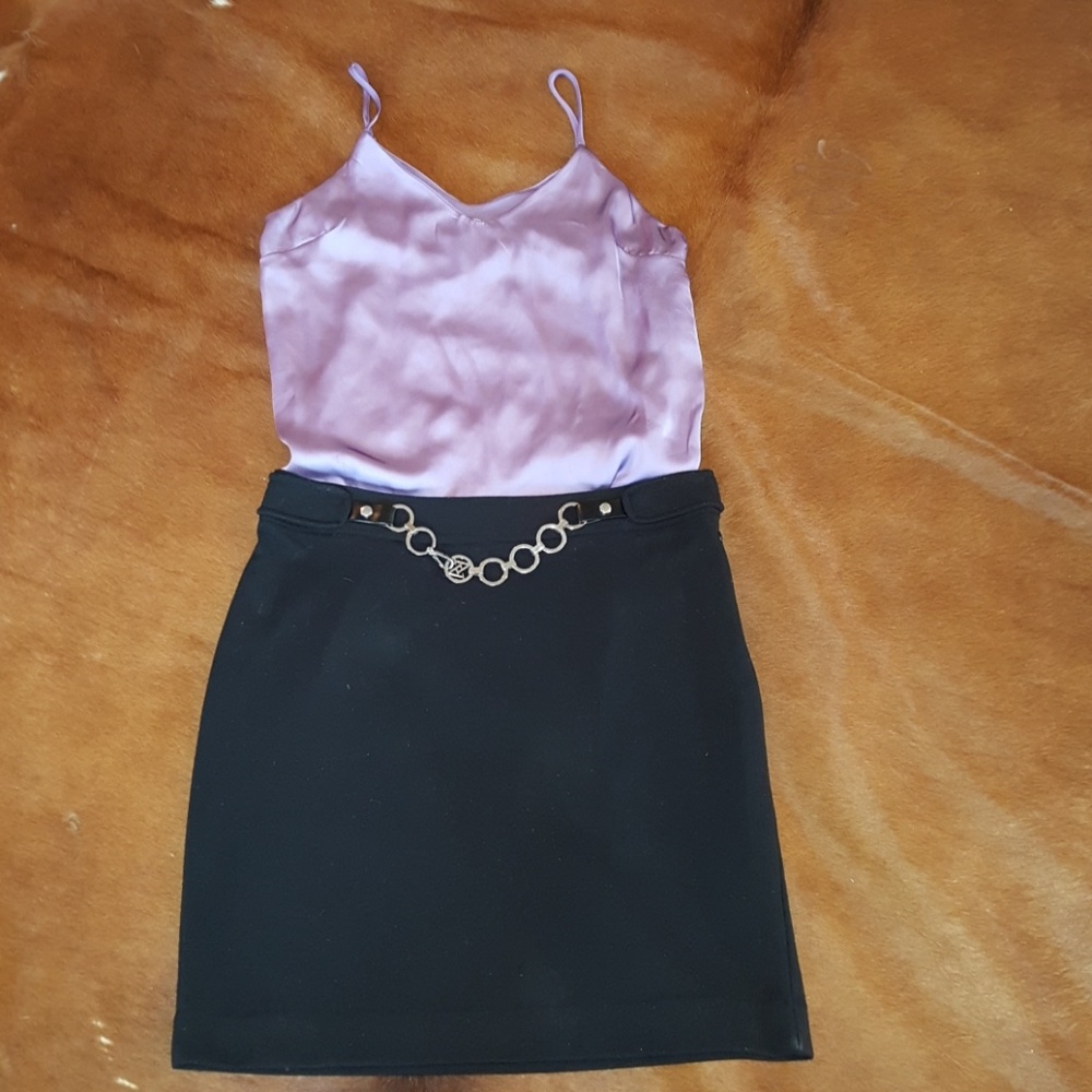 Adrienne Vittadini Black Skirt