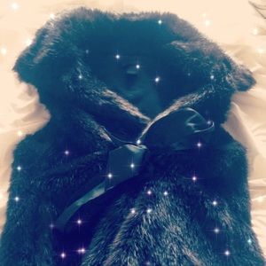 Steve Madden faux fur vest