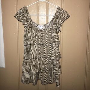 Chaus Zebra Printed Blouse