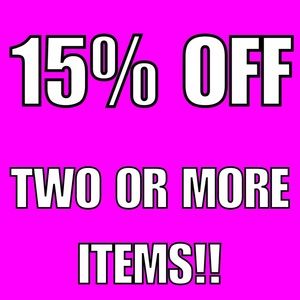 Bundles are now 15% off!