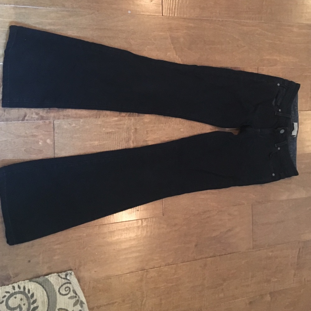 Paige black jeans size 25