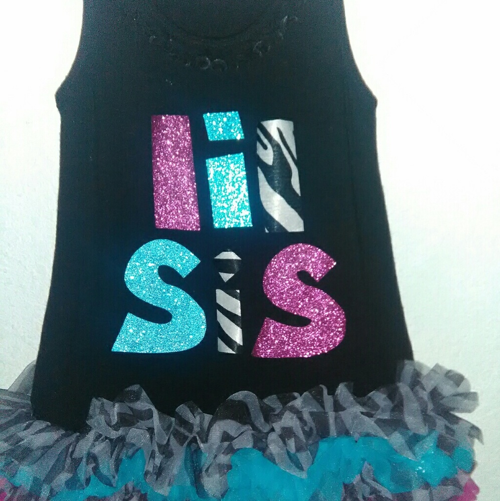 Sparkle couture lil sis dress