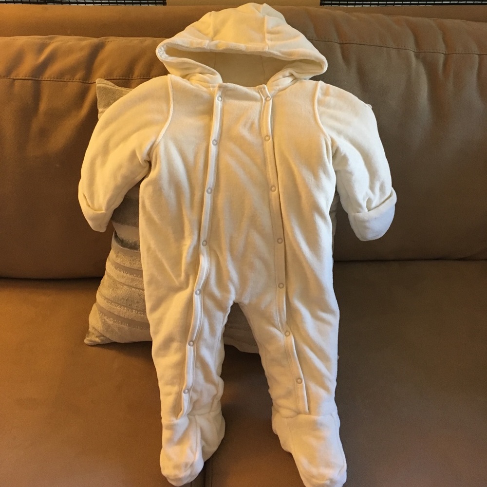Burt's Bees Baby Velour Bunting Organic - New