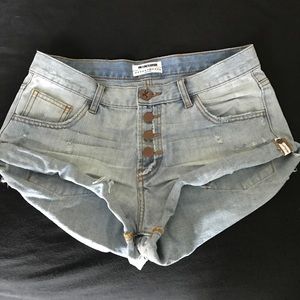 One Teaspoon Bandits Shorts