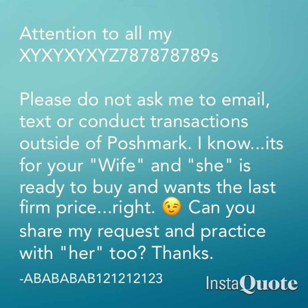 To all individuals with SCAM-DOLUS behavior.