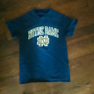 Notre Dame short sleeve shirt