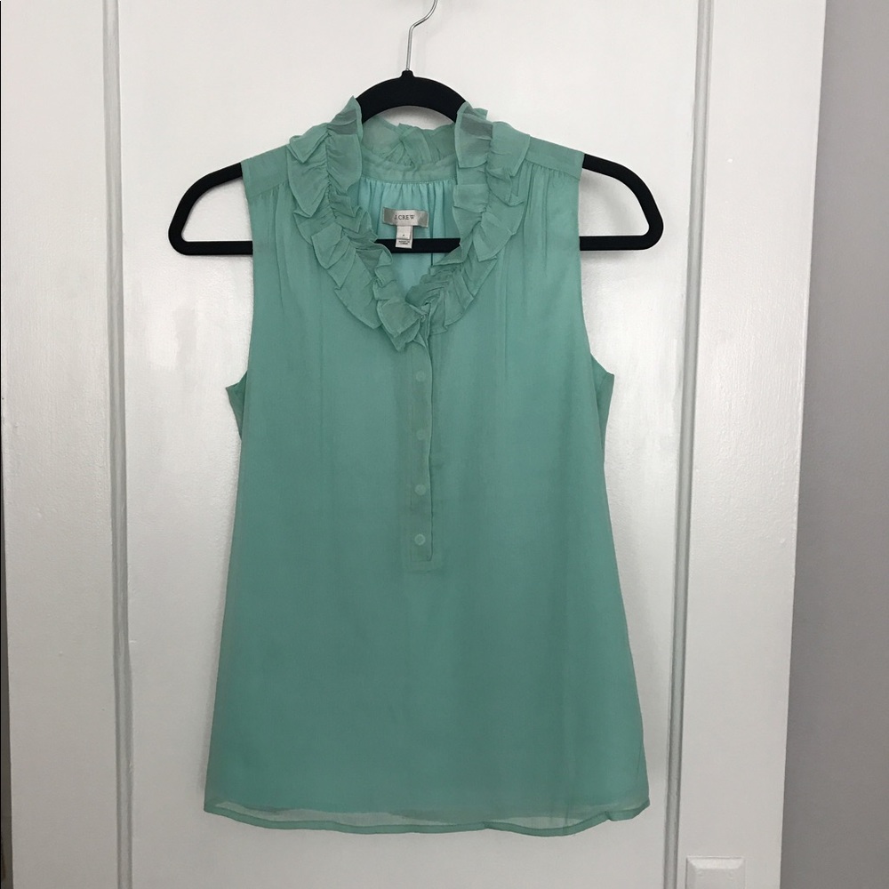 J. Crew Silk Tank Top
