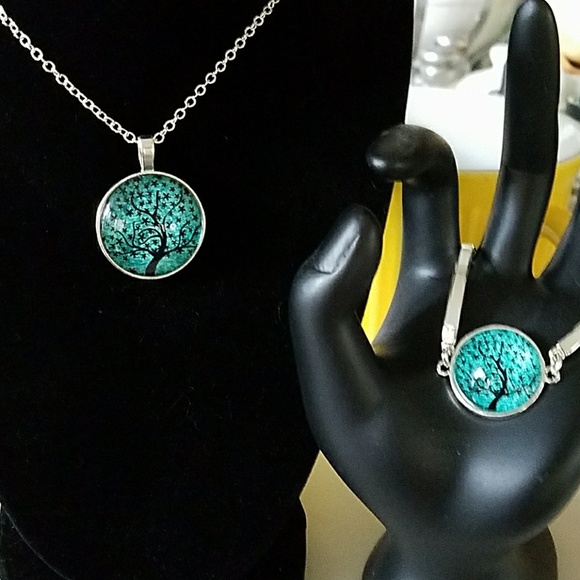 Glass domes cover Beautiful Trees of Life SET💕💕 - Picture 2 of 5