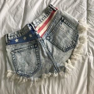 Pacsun American Flag Shorts