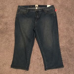 St John's Bay Denim Crop Jeans - 20W