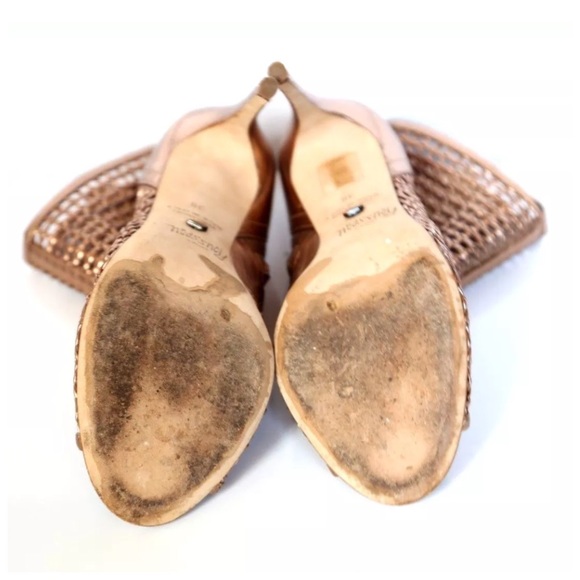 Jerome C. Rousseau Rose Gold Ankle Boots 38 - Picture 6 of 6