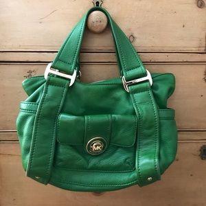 Michael Kors Green Purse