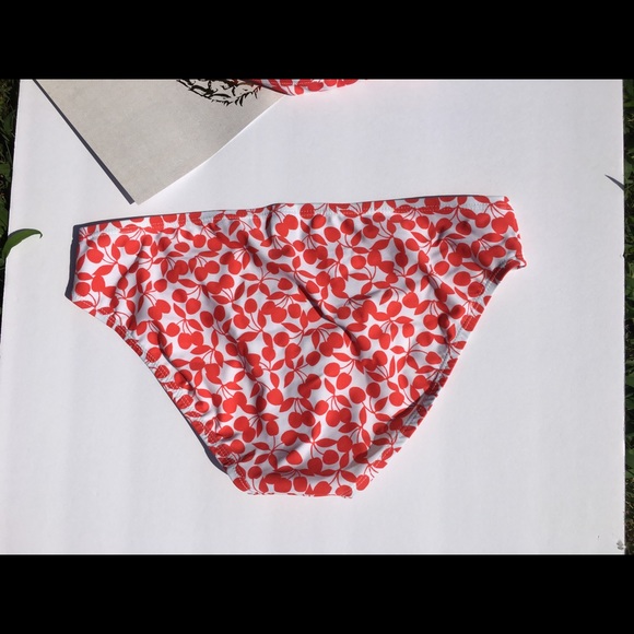 Oh Baby by Motherhood Cherry scoop tankini ,sz S - Picture 4 of 8