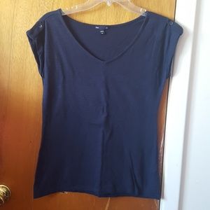 Gap Cap Sleeves Cotton Top