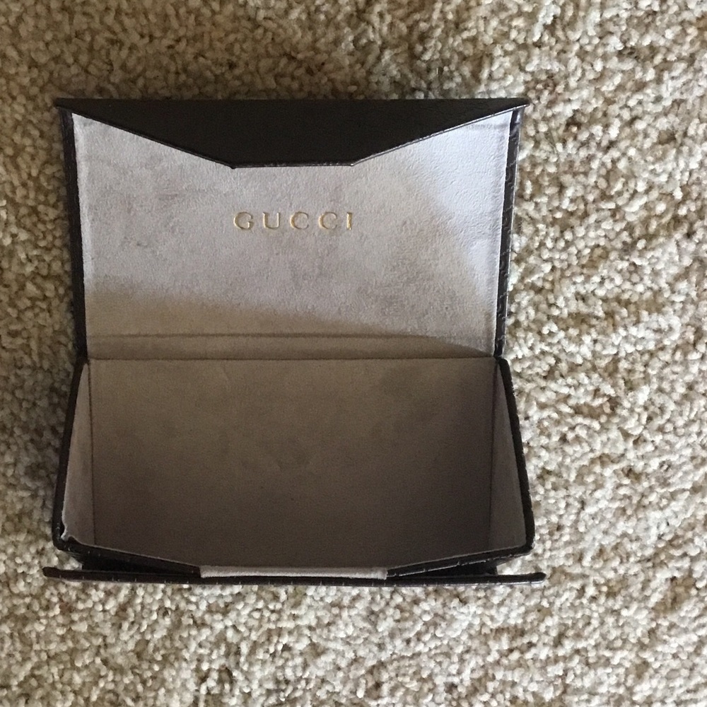 Gucci sunglasses case