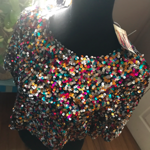 Urban Outfitters Staring At Stars NWT Sequin Top S