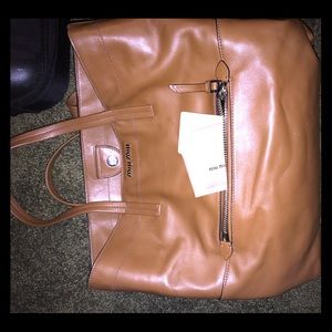 Mui Mui brown purse