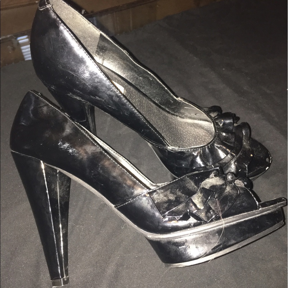 Peep Toe Heels
