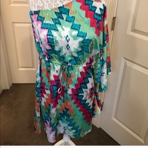 Laundry One Shoulder dress.