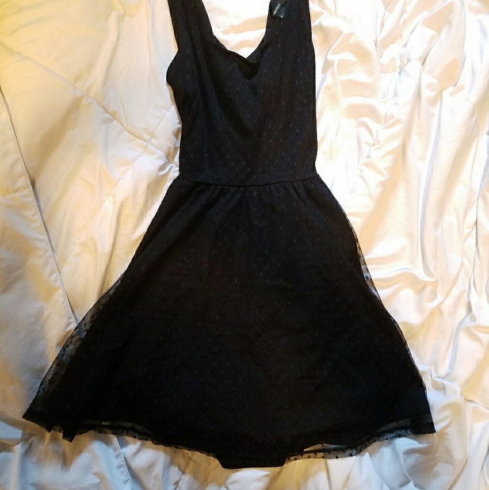 F21 Black Dress