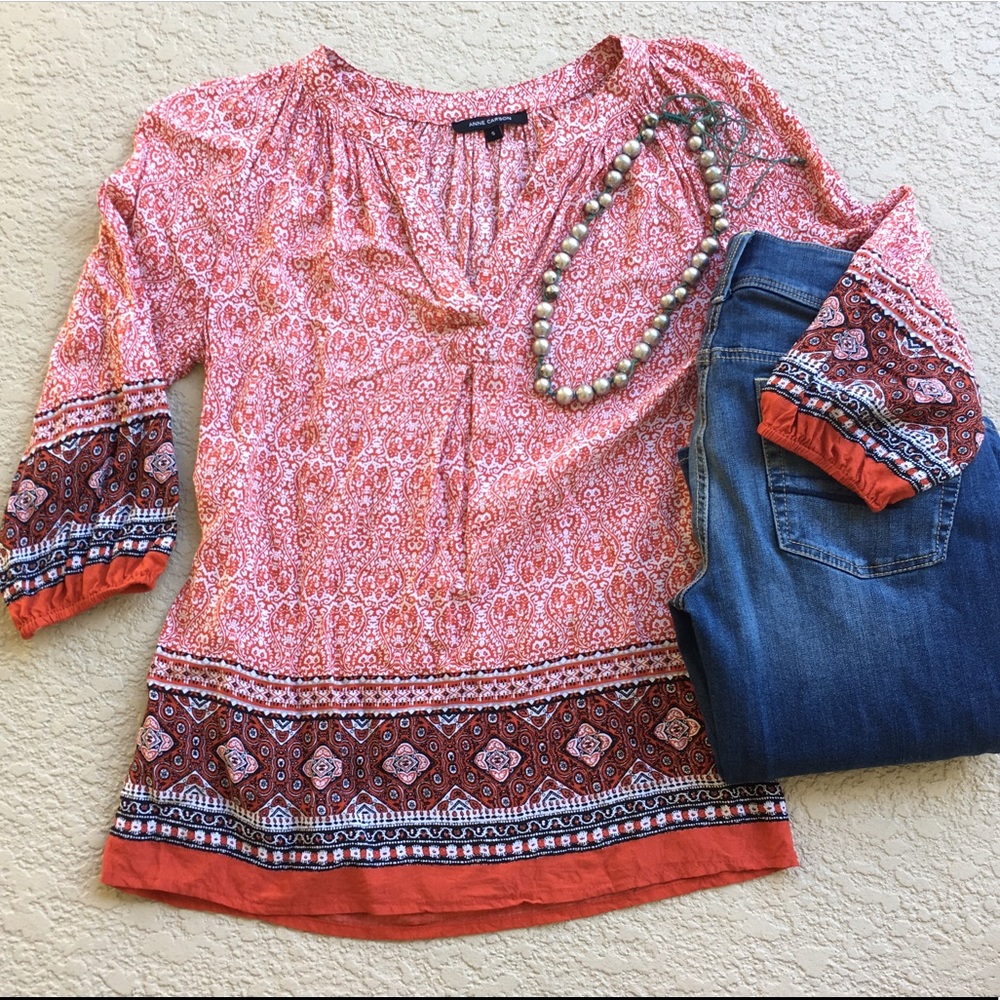 🍍SOLD🍍{Boho Chic} flowy top