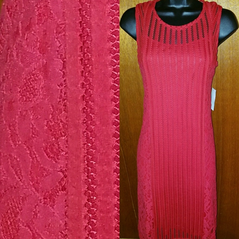 Red Lace Dress