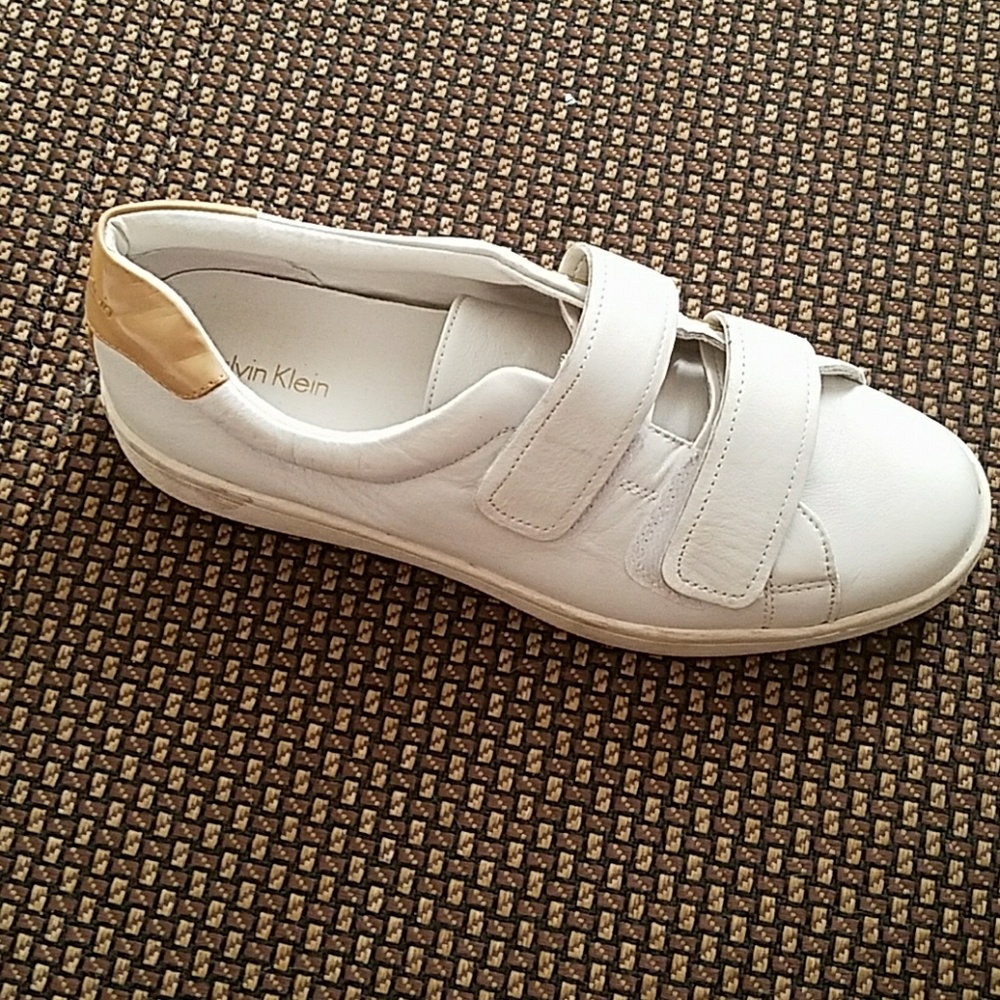 Calvin Klein white sneakers