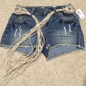 No Boundaries Size 1 Juniors Denim Shorts