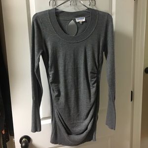 Gray Sweater Dress, SZ Large