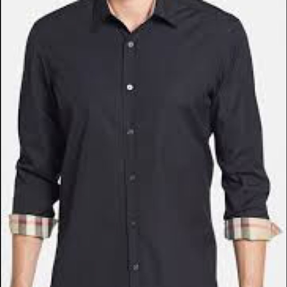 Men's Black Burberry Brit
