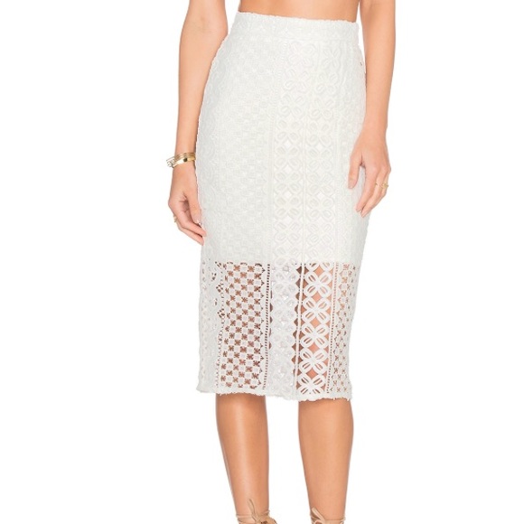 Bardot - Calista Lace Skirt - Picture 1 of 8