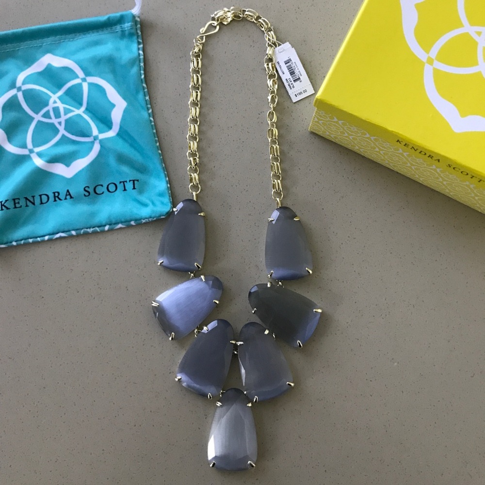Grey Kendra Scott Necklace