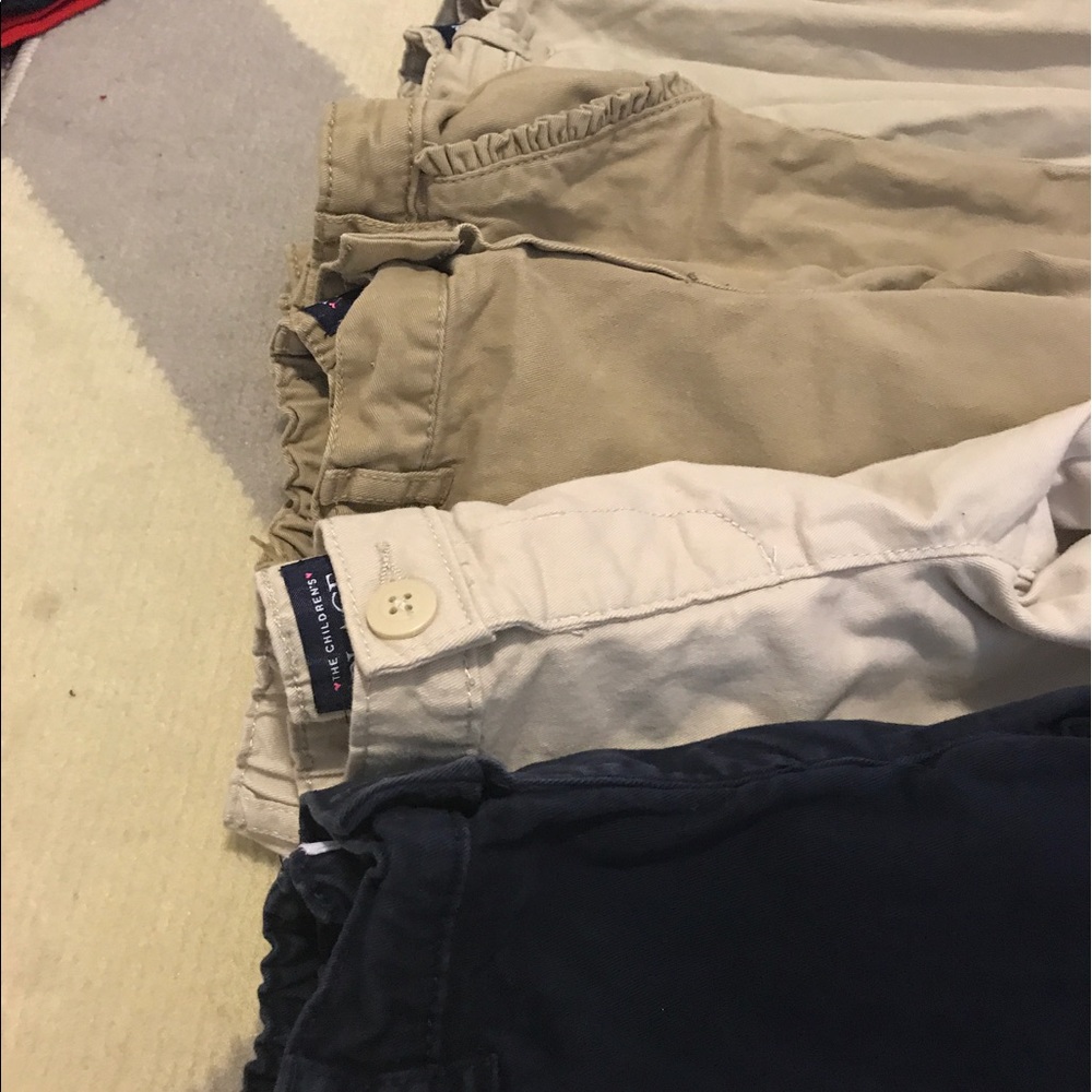 5 pairs uniform pants khaki and navy
