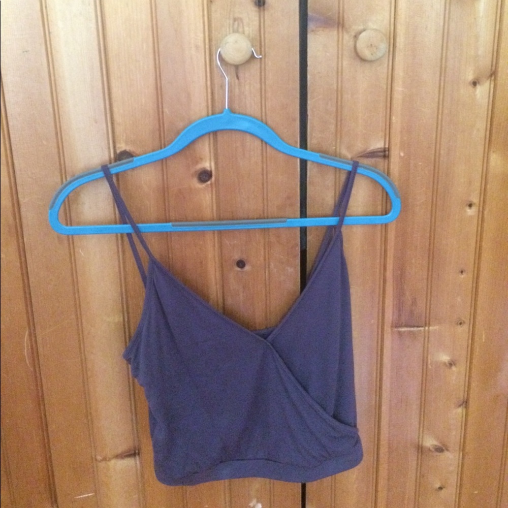 LA Hearts Purple Crop Top - Price Negotiable