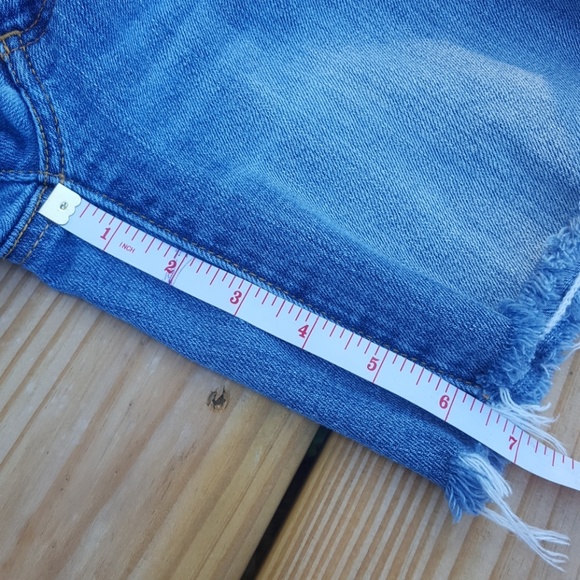 *donated* AE Denim cut-off Bermuda Shorts - Picture 5 of 7