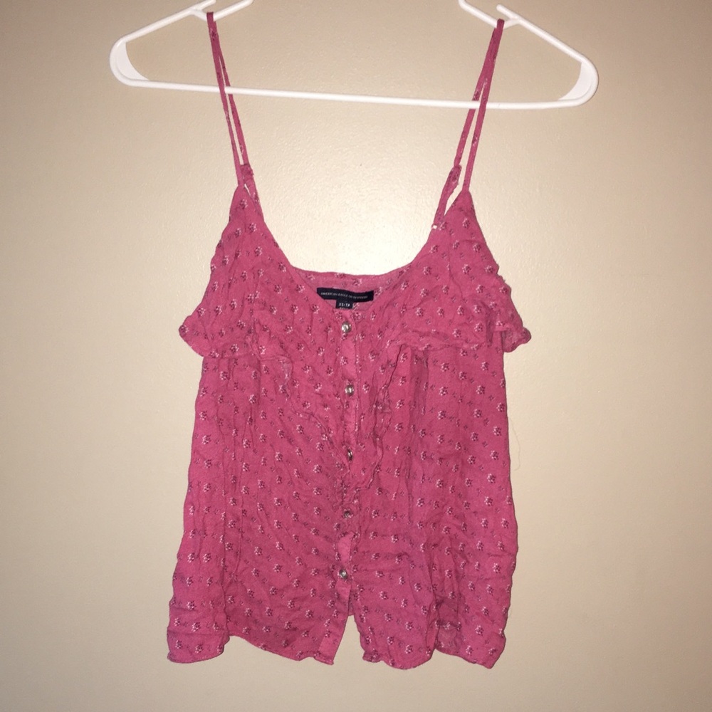 American Eagle✨ Pink Floral🌺 Tank Top✨