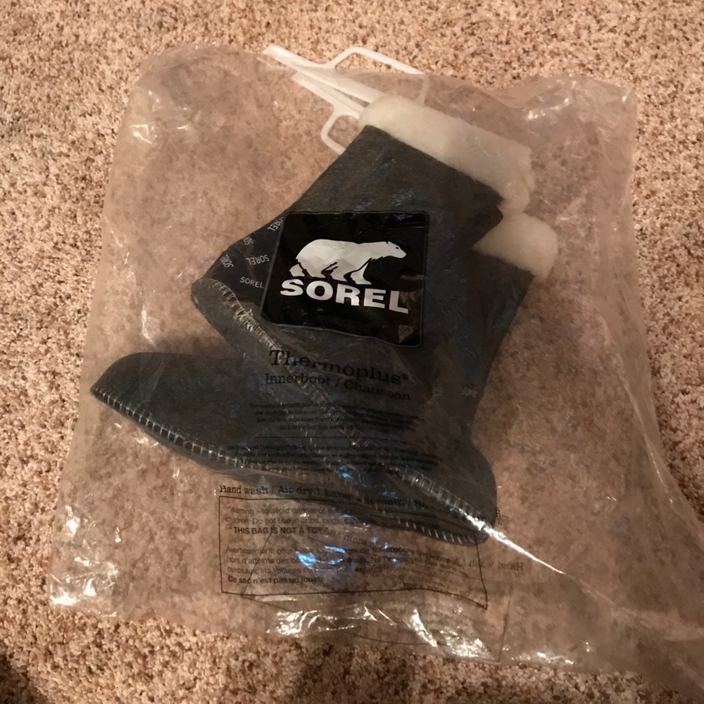 Sorel wool boot inserts