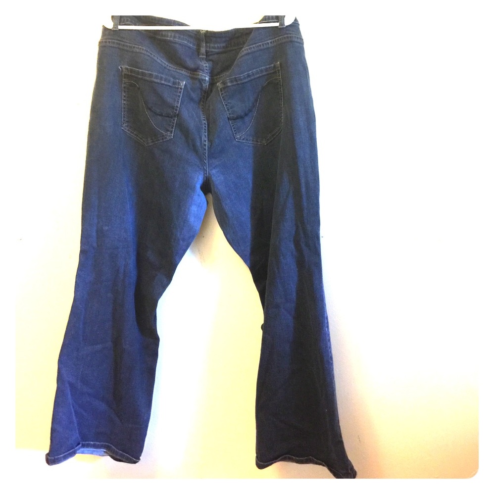 Lane Bryant jeans.