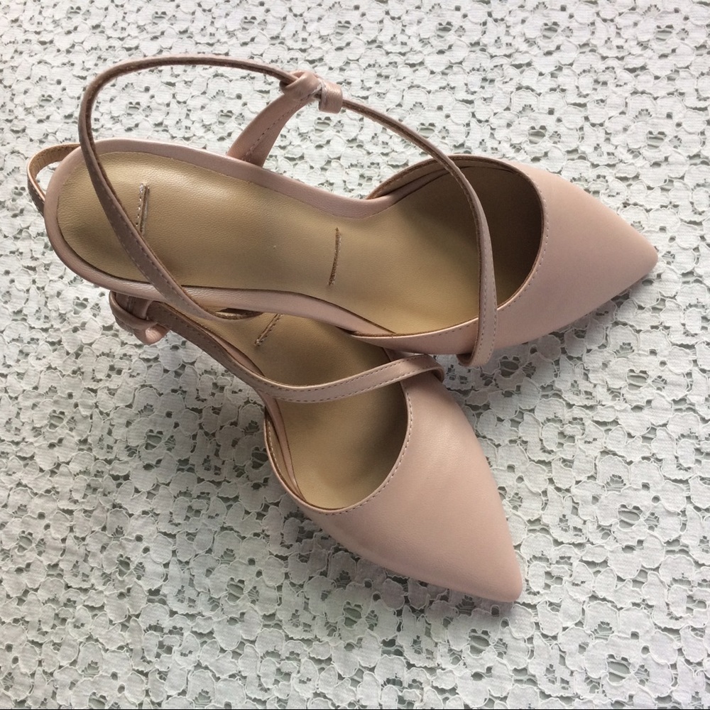 Cow leather 2.5inch heels