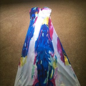 Women's floor length dress