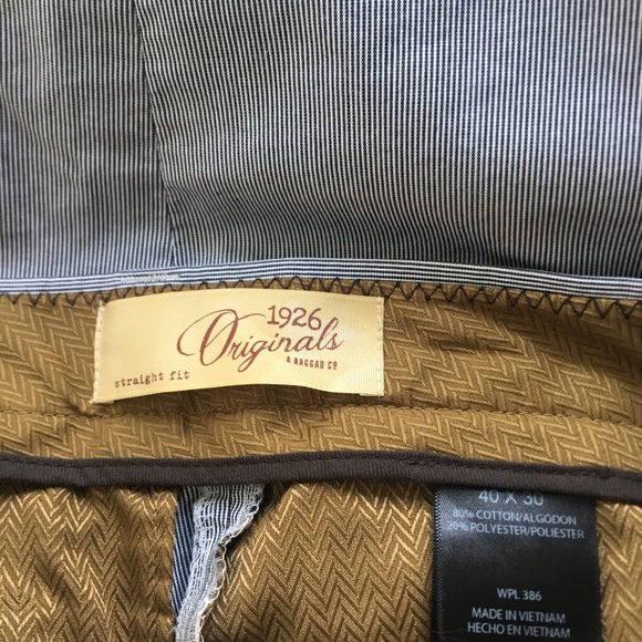 ❎DONATED❎ Haggar 1926 Originals Pin Cord Striped - Picture 4 of 9