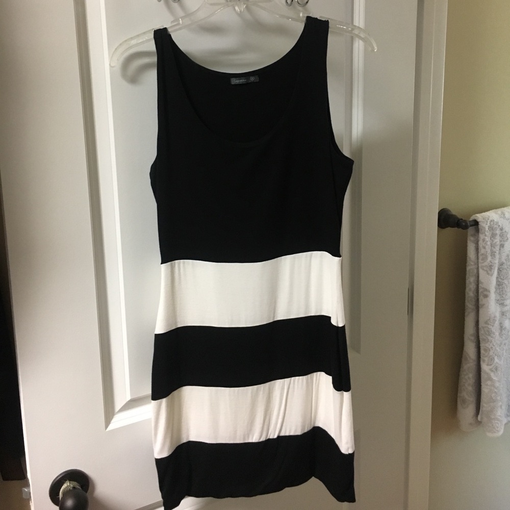 Black & White Dress, SZ MED