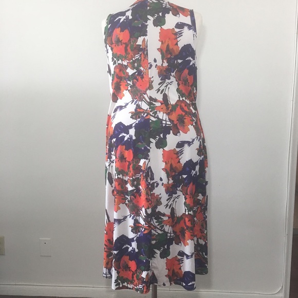 Jete plus size sleeveless dress in 1X and 2X - Picture 3 of 4